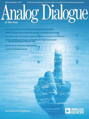 cover image of Analog Dialogue, Volume 45, Number 2